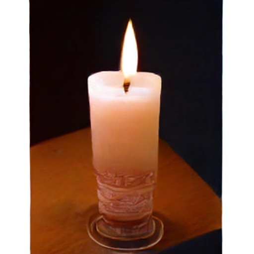 TEM sample, ImageNet 512&times;512: candle